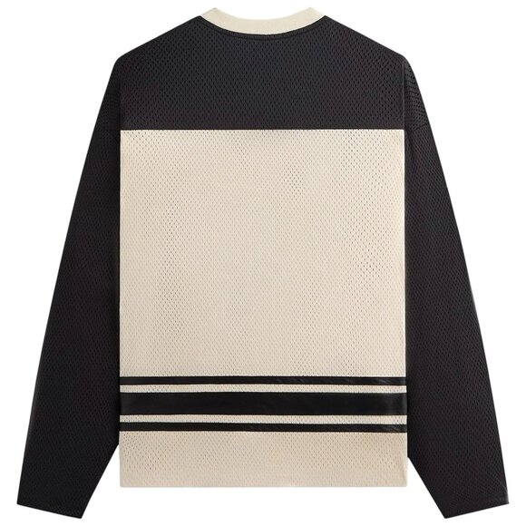 Kith Malik Long Sleeve Mesh Jersey Sandrift - Picture 2 of 6